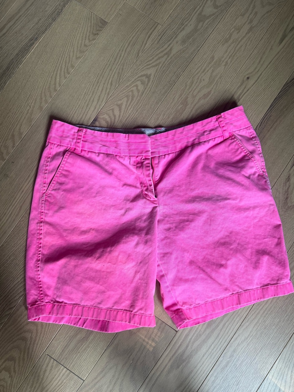 J.Crew Cotton Chino Shorts Pink size 14